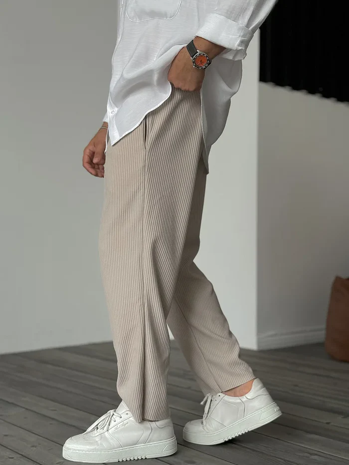 Raf – Ribbroek met Elastische Tailleband