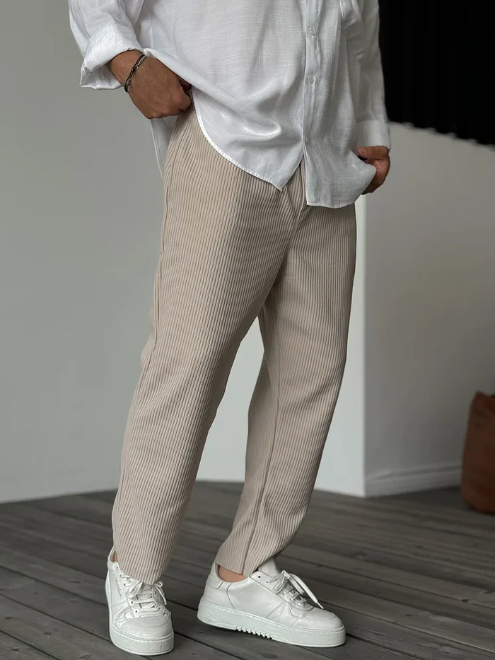 Raf – Ribbroek met Elastische Tailleband