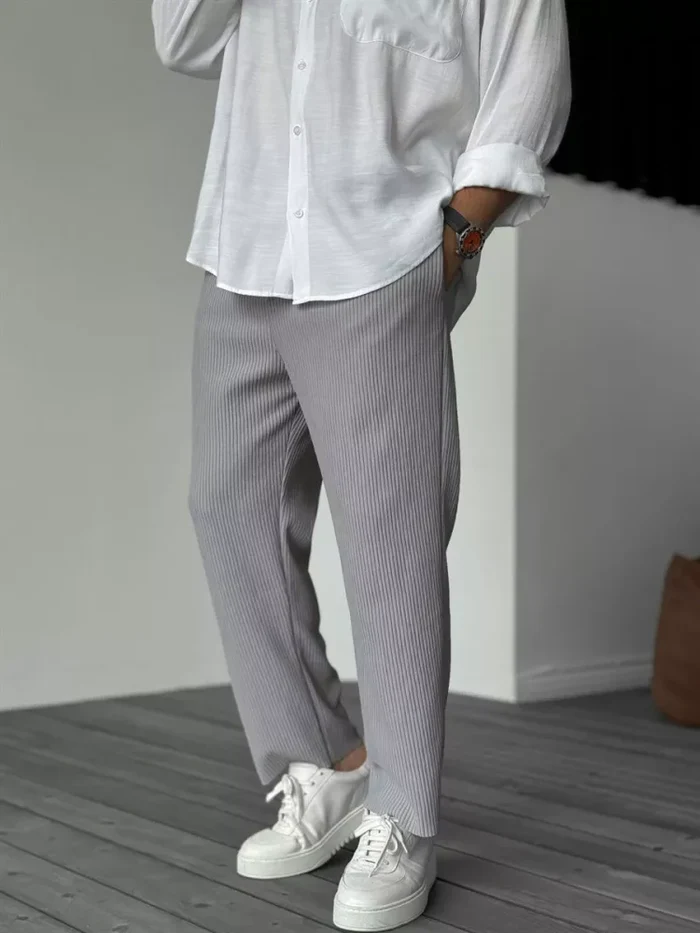 Raf – Ribbroek met Elastische Tailleband