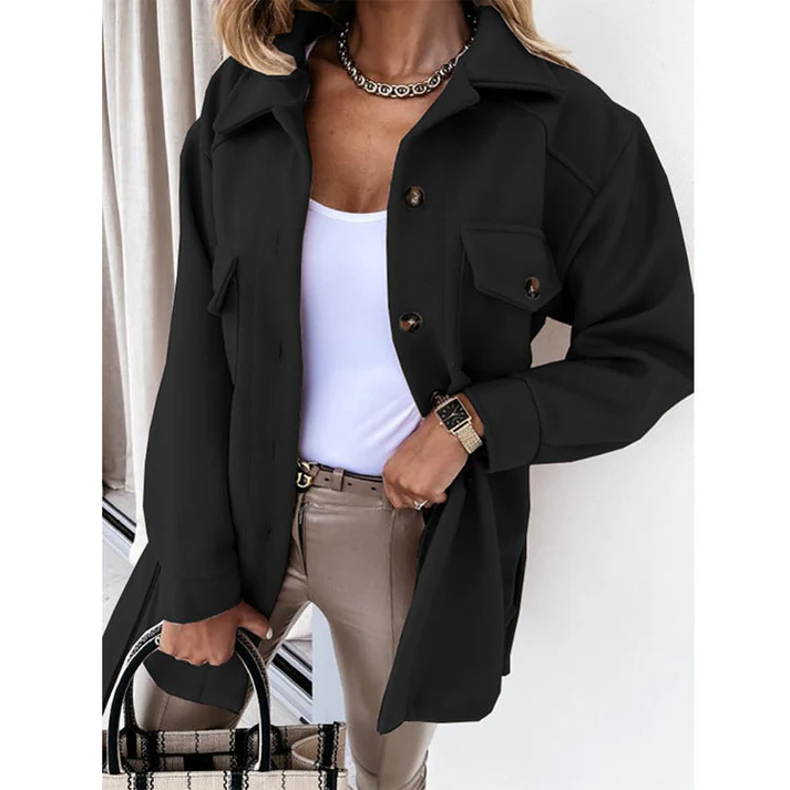 Sanne – Oversized Shacket voor Dames