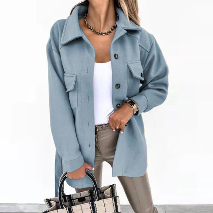 Sanne – Oversized Shacket voor Dames