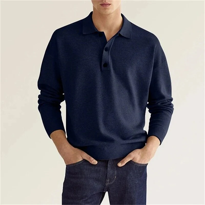 Vincent – Polo met Lange Mouwen