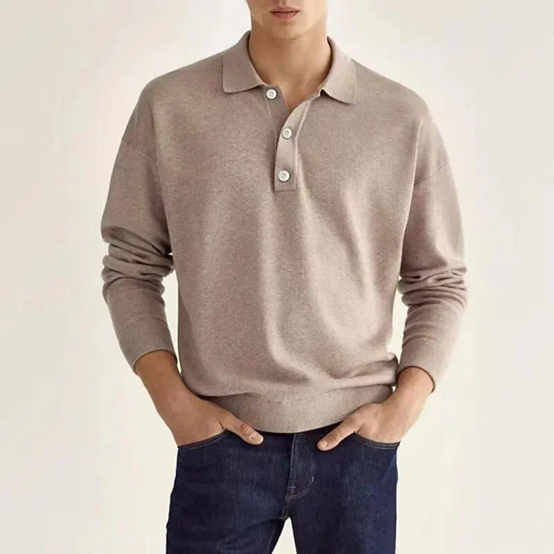 Vincent – Polo met Lange Mouwen