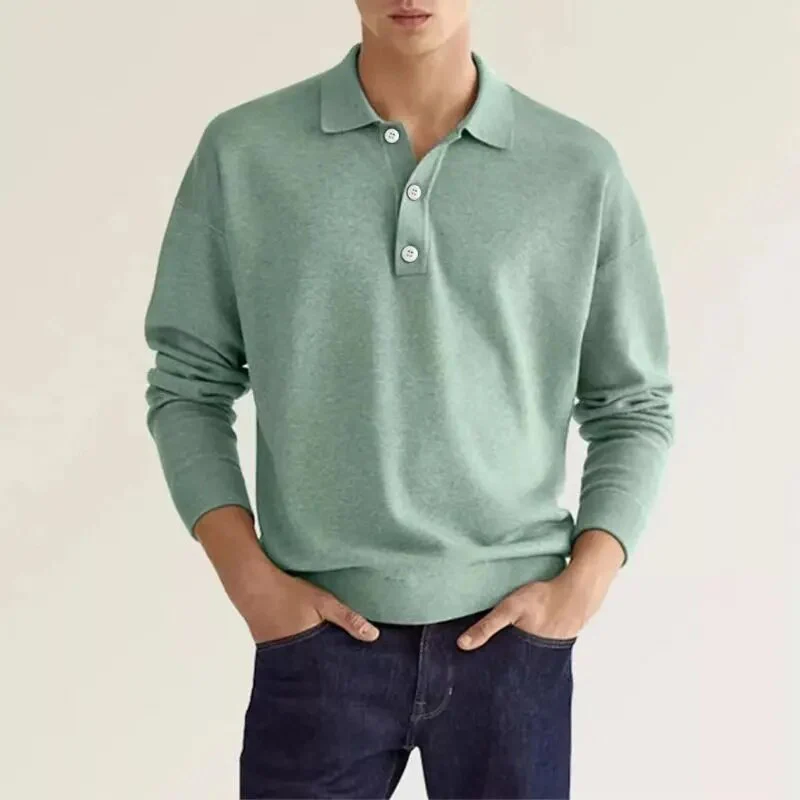 Vincent – Polo met Lange Mouwen