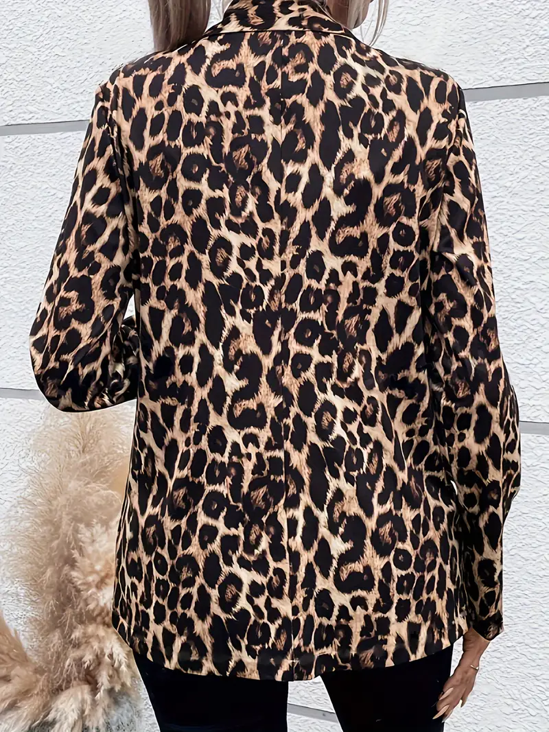 Yara – Blazer met Luipaardmotief