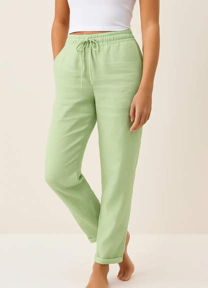 Dames Broek met Trekkoord – Casual Regular Fit
