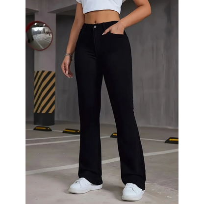 Johanna - Hoge taille elastische broek