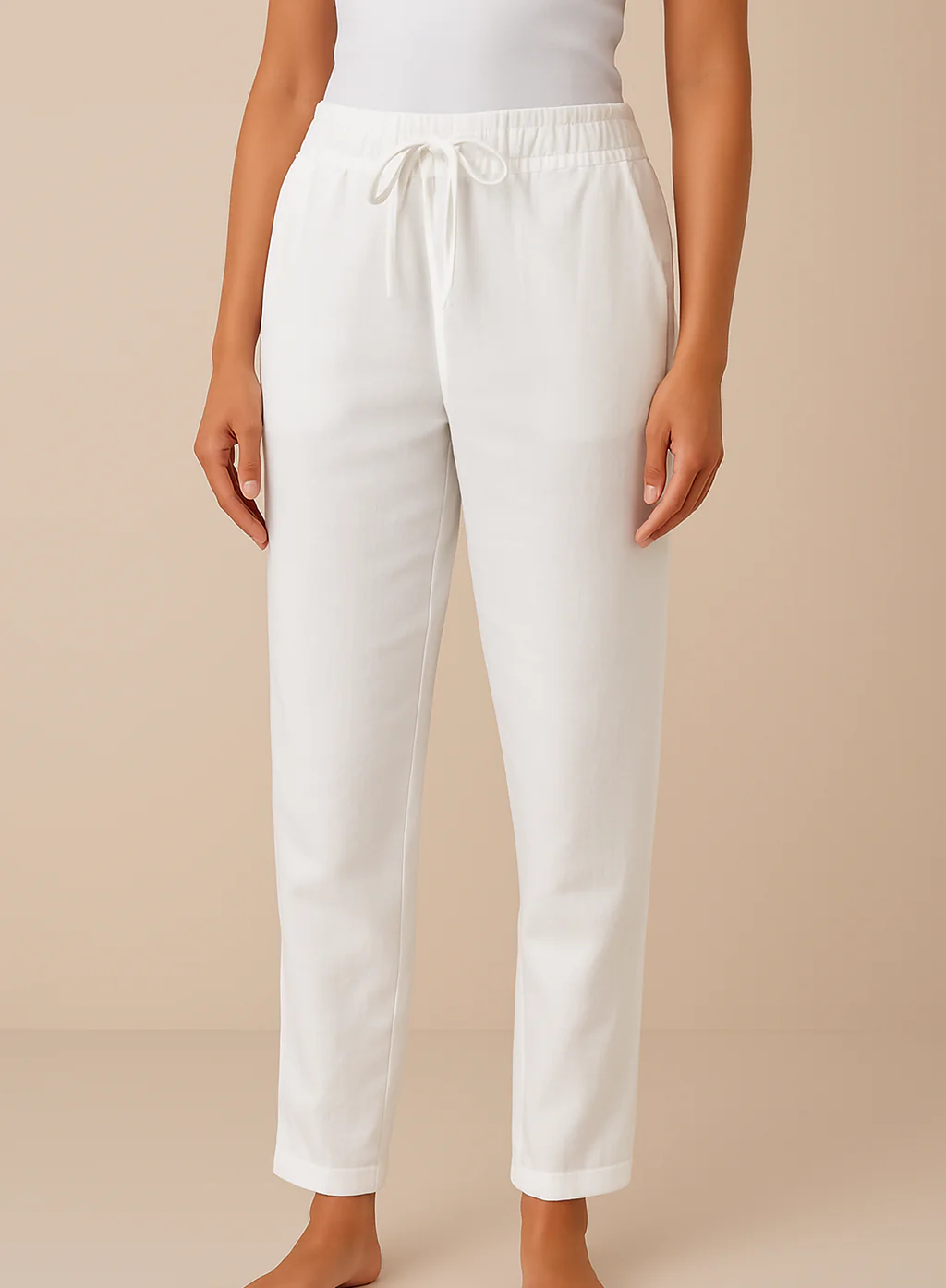 Dames Broek met Trekkoord – Casual Regular Fit