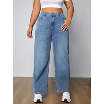 Lies - Rechte jeansbroek