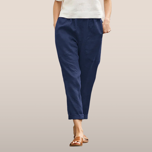Juliette - Comfortabele Linnen Broek