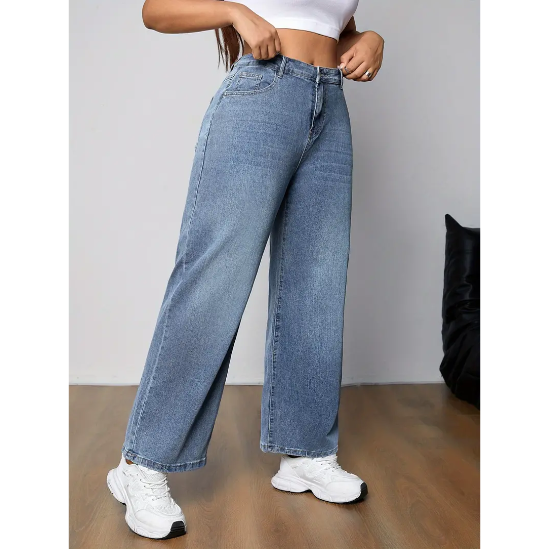 Lies - Rechte jeansbroek