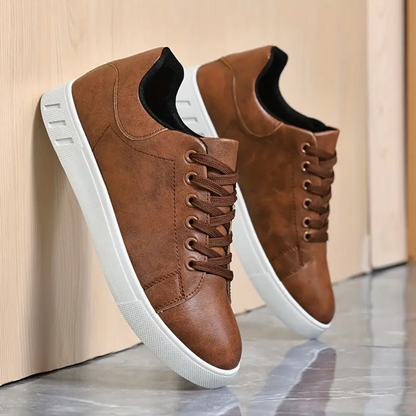 Randy - Herensneakers van nepleer