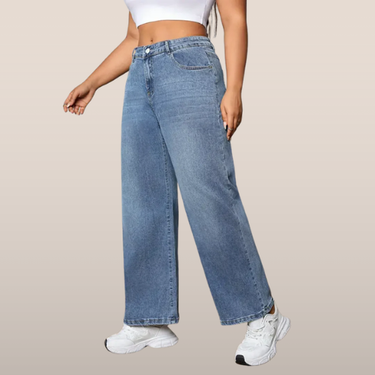 Lies - Rechte jeansbroek