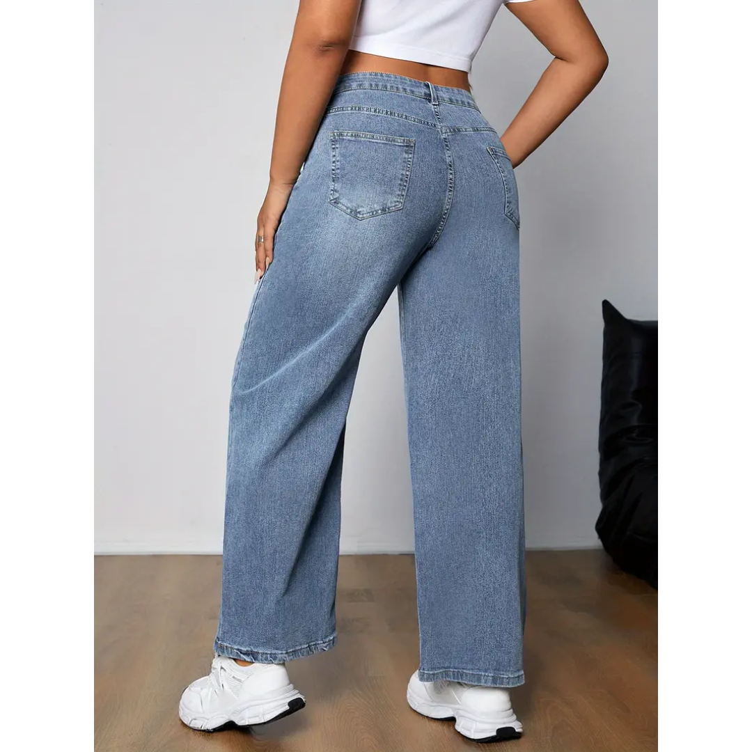 Lies - Rechte jeansbroek