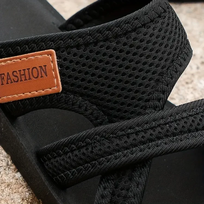 Dames Sportieve Slippers met Kruisbanden – Ademend Mesh Design