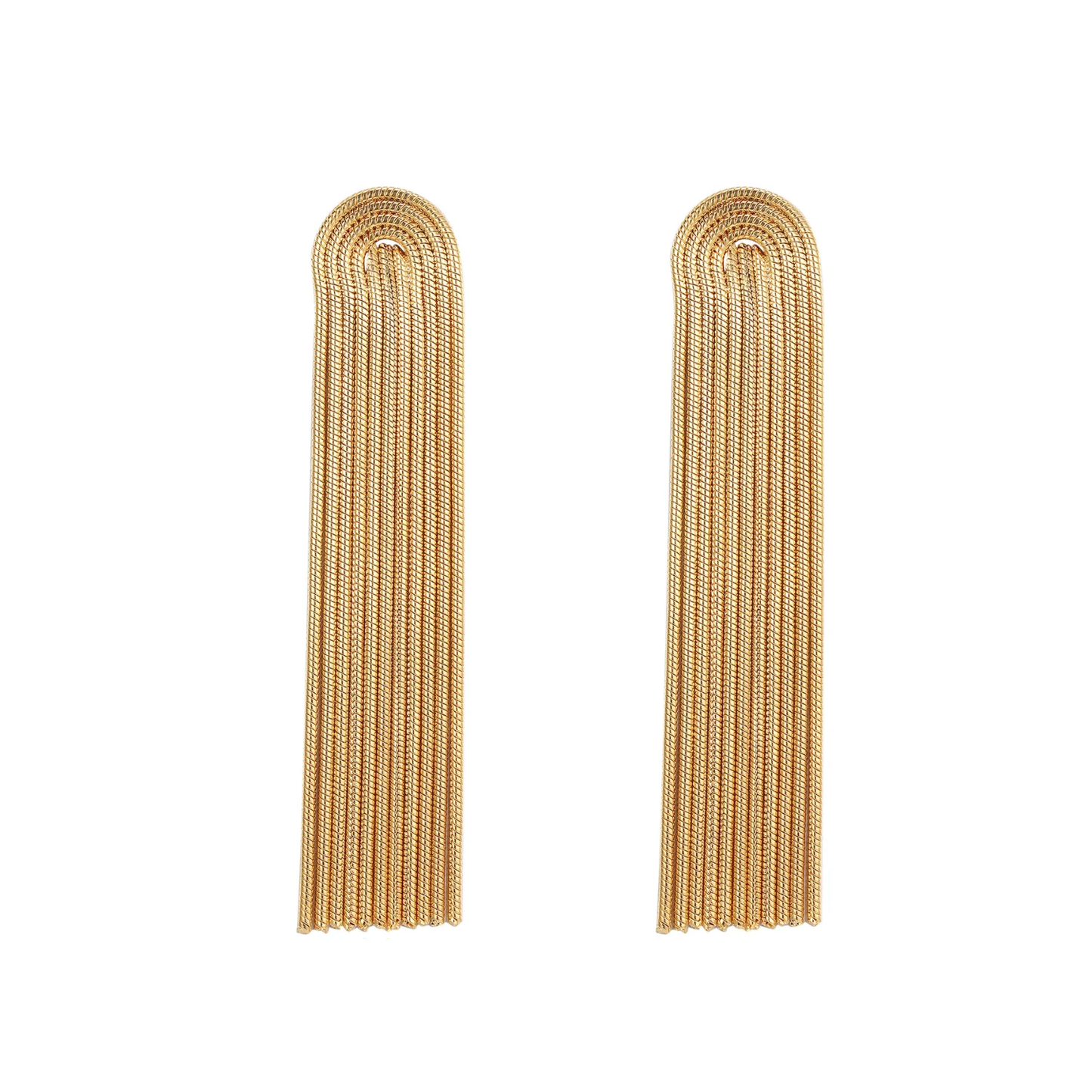 Dames Oorbellen – Lange Franje-Elegantie