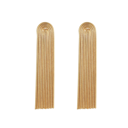 Dames Oorbellen – Lange Franje-Elegantie