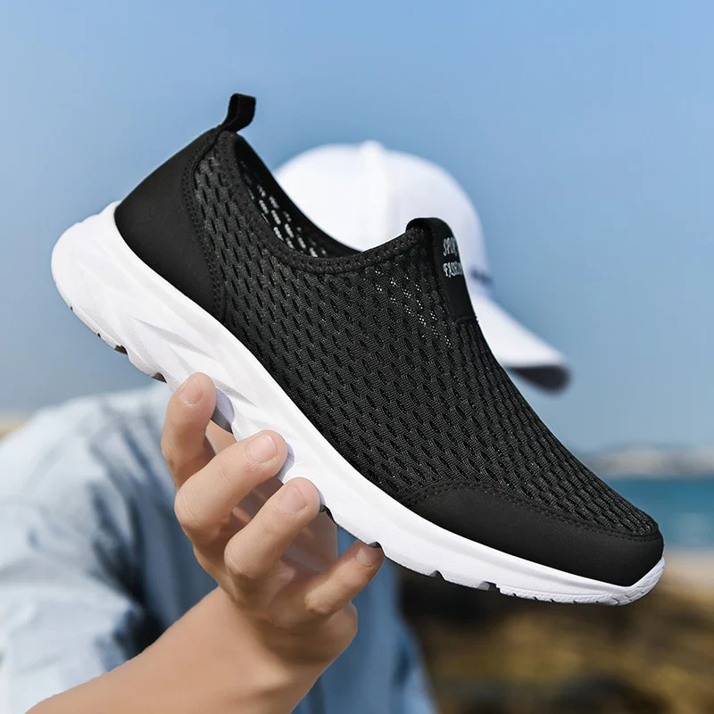 Unisex Sneakers - Ademend Mesh - Instapmodel - Lichtgewicht Zool