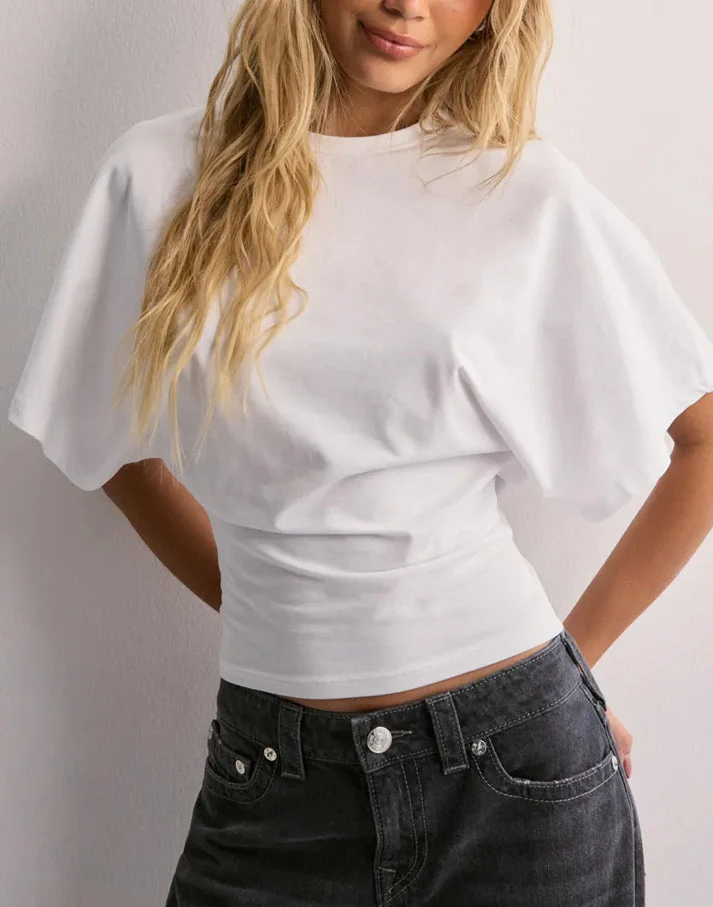 Tailored stretch T-shirt – Sculpted casual essential