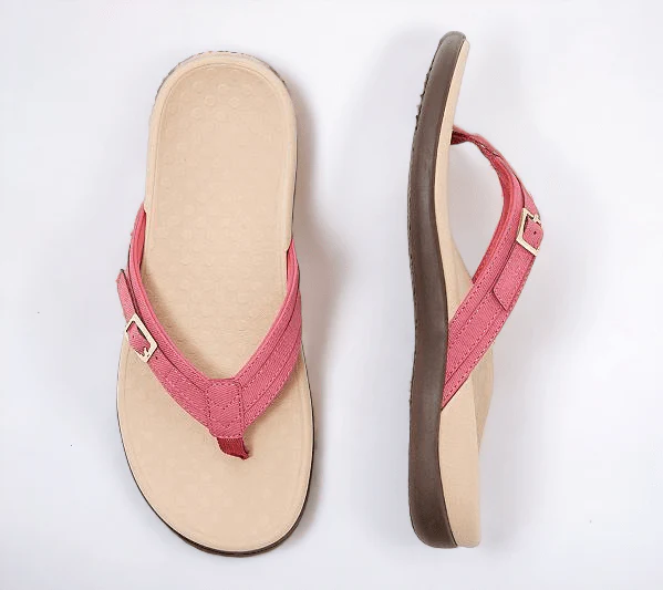 Vrouwen Teenslippers - Verstelbare Band - Zachte Zool - Lichtgewicht