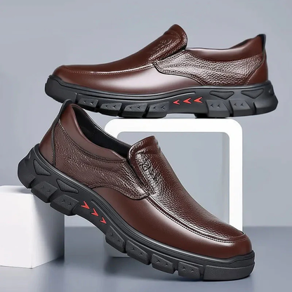 Heren Instapper – Comfortabele Slip-On schoen met Rubberen Zool