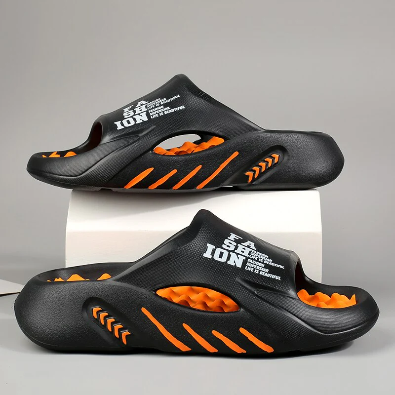Unisex Slippers – Zachte Demping met Masserend Voetbed