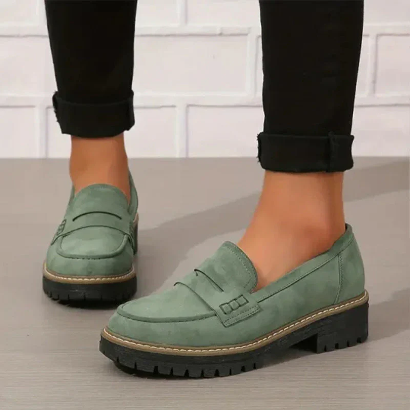 Dames Loafers - Antislip Zool - Platte Instapper - Casual