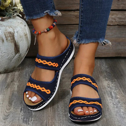 Vrouwen Sandalen – Sportieve Klittenbandsluiting – Lichtgewicht Zool – Casual Zomerstijl