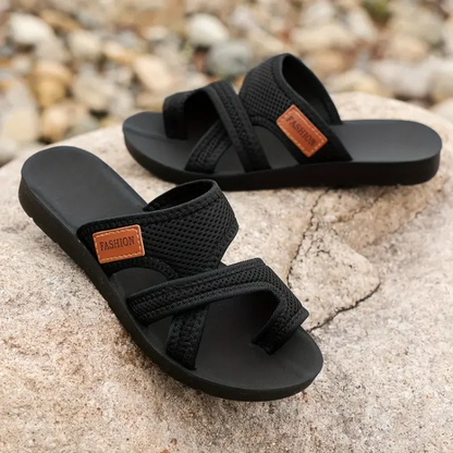 Dames Sportieve Slippers met Kruisbanden – Ademend Mesh Design