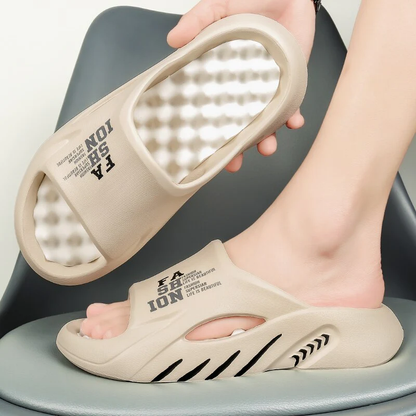 Unisex Slippers – Zachte Demping met Masserend Voetbed
