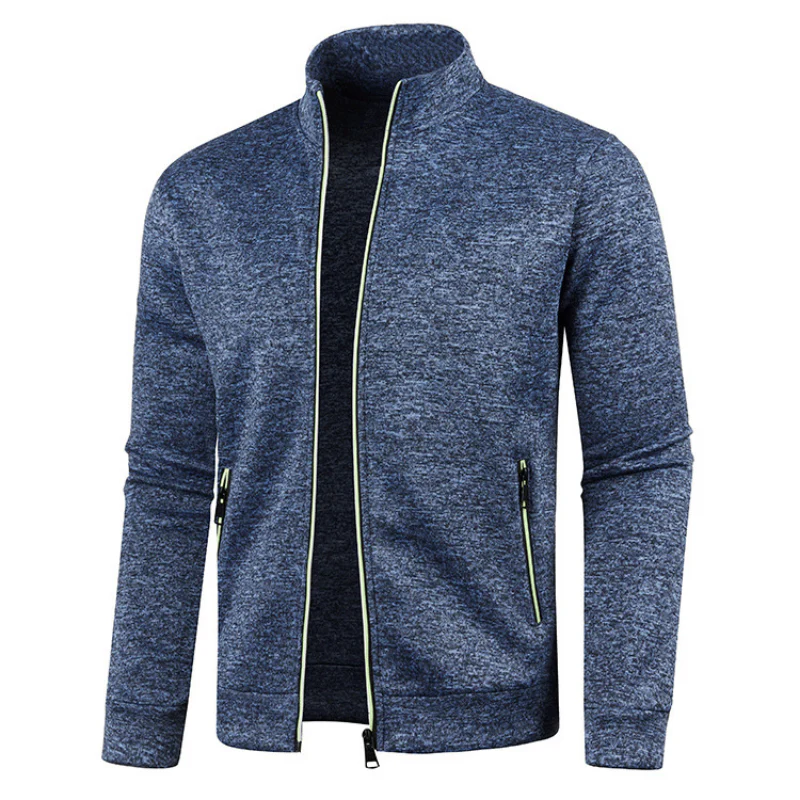Heren Trainingsvest - Ritssluiting - Opstaande Kraag - Lichtgewicht - Sportief Design