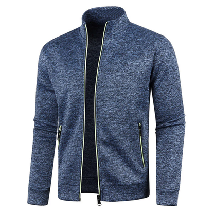Heren Trainingsvest - Ritssluiting - Opstaande Kraag - Lichtgewicht - Sportief Design