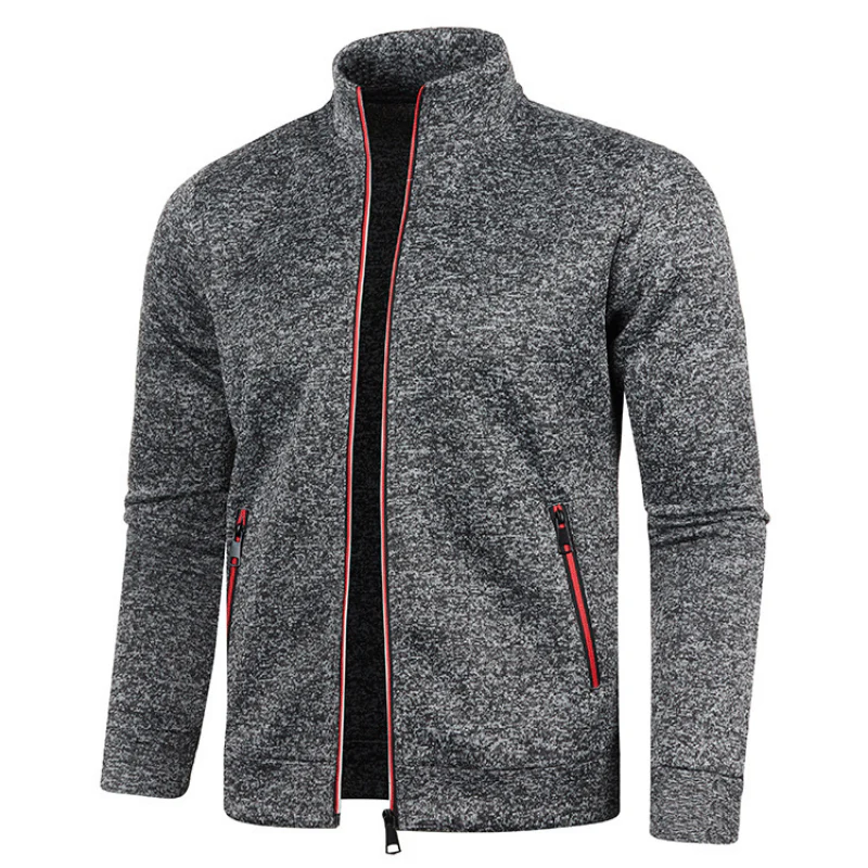 Heren Trainingsvest - Ritssluiting - Opstaande Kraag - Lichtgewicht - Sportief Design