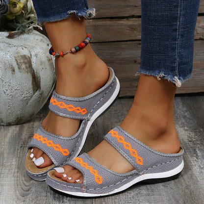 Vrouwen Sandalen – Sportieve Klittenbandsluiting – Lichtgewicht Zool – Casual Zomerstijl