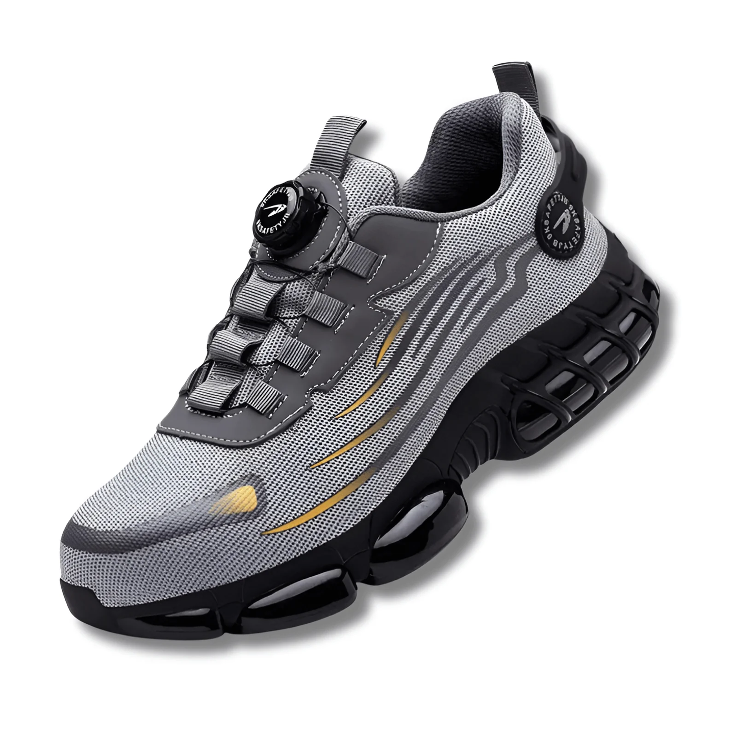 Heren Veiligheidssneakers - Draaiknop Sluiting - Luchtzool