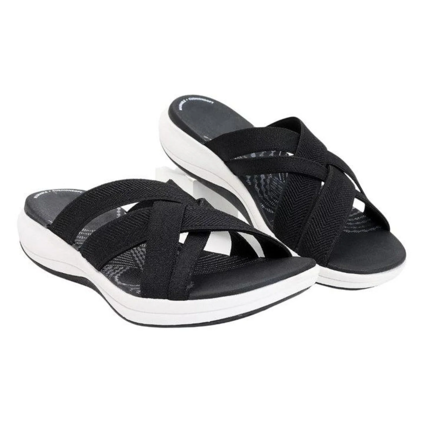 Dames Slippers – Zomerslippers met Kruisband en Lichtgewicht Zool
