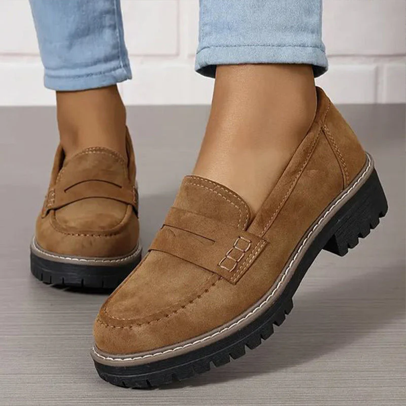 Dames Loafers - Antislip Zool - Platte Instapper - Casual