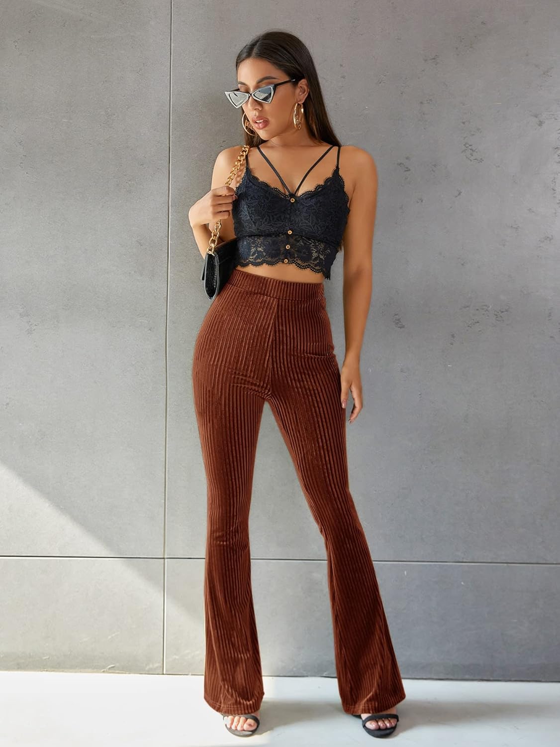 Marvhie - Dames Corduroy Broek