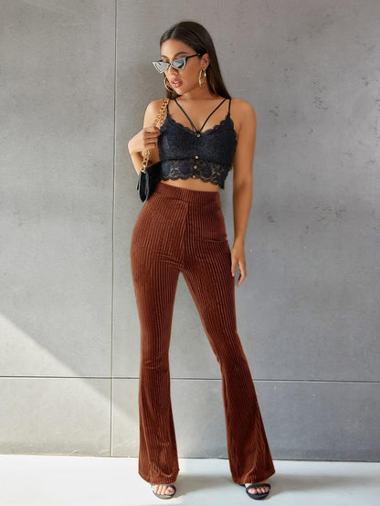 Marvhie - Dames Corduroy Broek