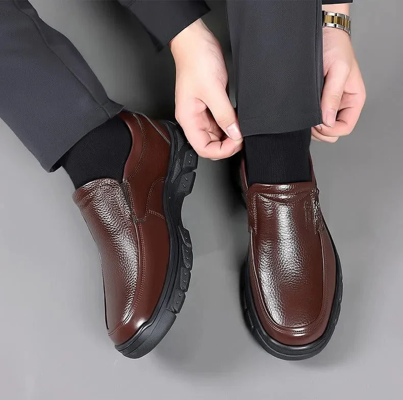 Heren Instapper – Comfortabele Slip-On schoen met Rubberen Zool