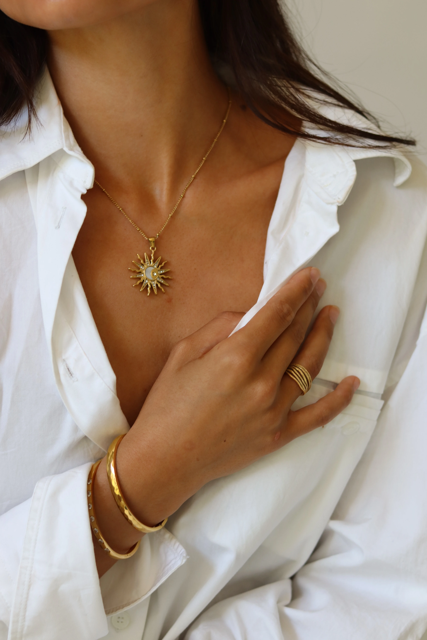 Dames Ring – Gelaagd Ribpatroon
