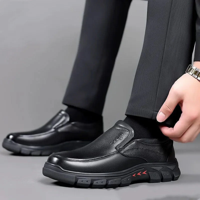 Heren Instapper – Comfortabele Slip-On schoen met Rubberen Zool