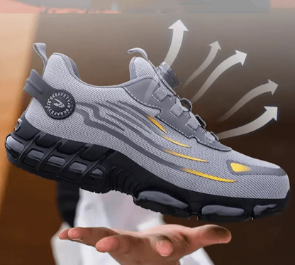 Heren Veiligheidssneakers - Draaiknop Sluiting - Luchtzool