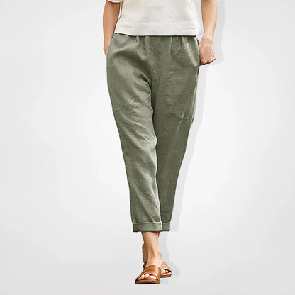 Juliette - Comfortabele Linnen Broek