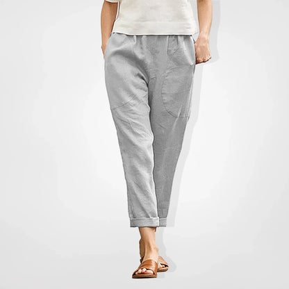Juliette - Comfortabele Linnen Broek