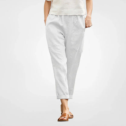 Juliette - Comfortabele Linnen Broek