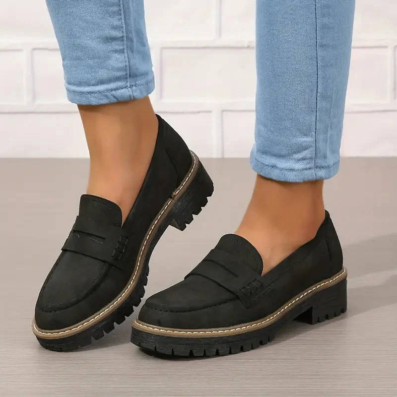 Dames Loafers - Antislip Zool - Platte Instapper - Casual