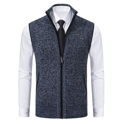 Arno – Mouwloze Vest met Ritssluiting