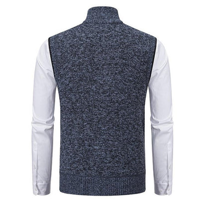 Arno – Mouwloze Vest met Ritssluiting