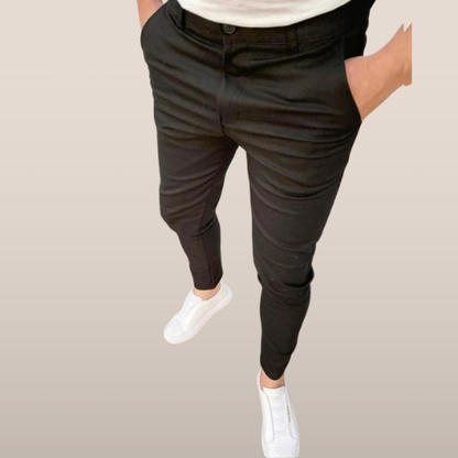 Sandro – Slim Fit Broek met Stretch en Smalle Pijpen